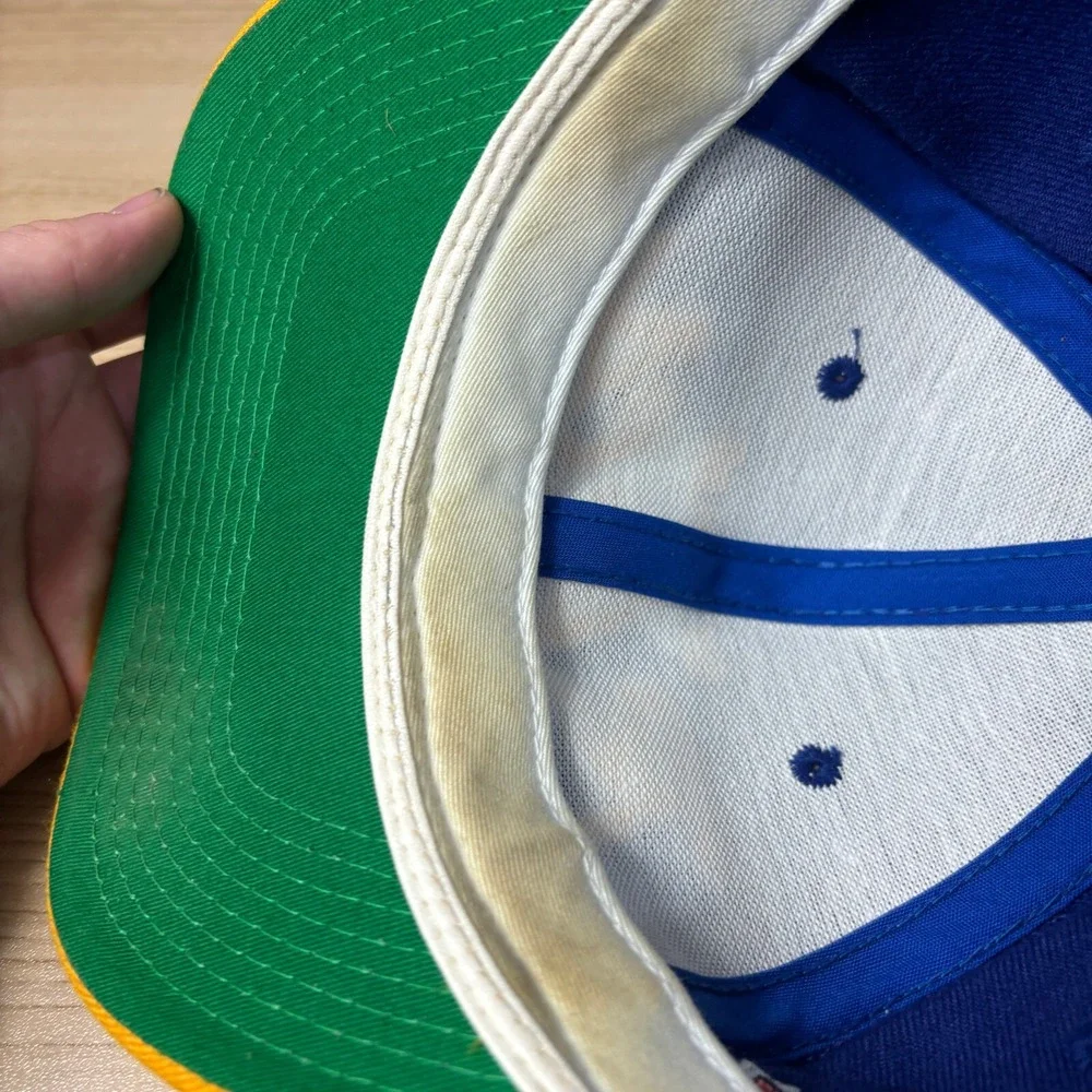 Vintage St Louis‎ Blues Hat 7 3/8 Blue Wool Sports Specialties Script Center Ice